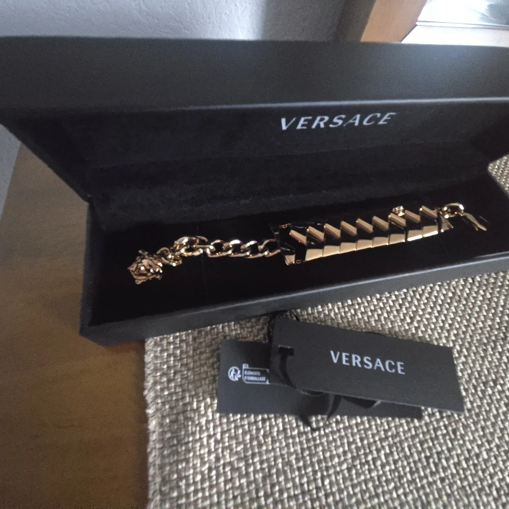 Authentic Versace Medusa Bond Bracelet LIKE NEW